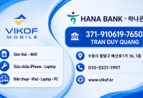 Chỉ giao dịch STK TRAN DUY QUANG