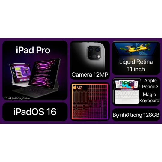 iPad Pro M2 11in 256GB Wifi 99% 